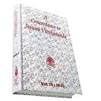 A Concordance to Swami Vivekananda Volume - 3 (N - Z) (English) (Deluxe)